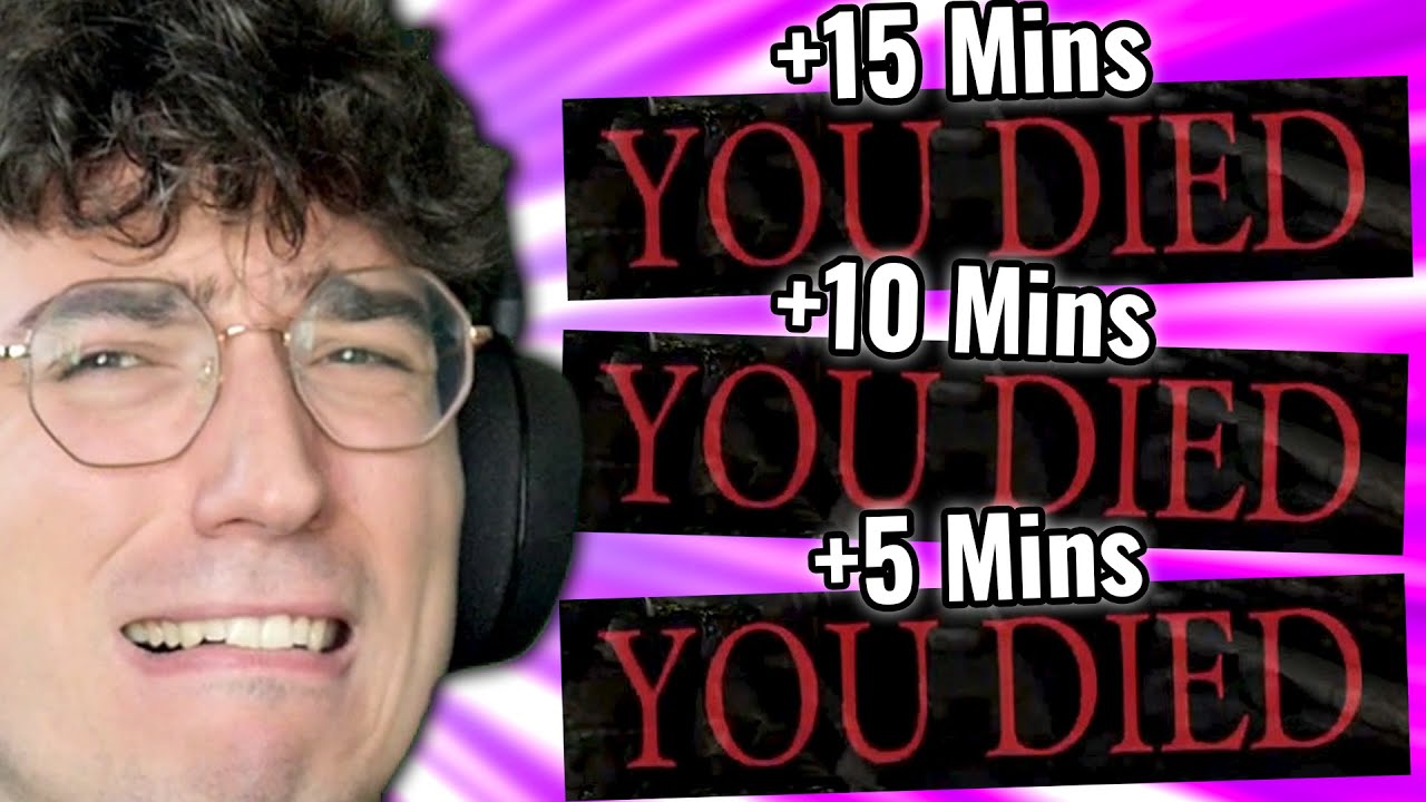 Dark Souls, aber für jeden Tod streame ich 5 Minuten länger