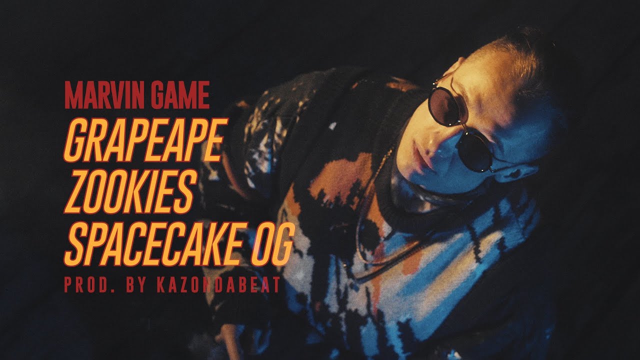 Marvin Game - Grape Ape, Zookies, Spacecake OG (prod. by KazOnDaBeat) (Official Video)