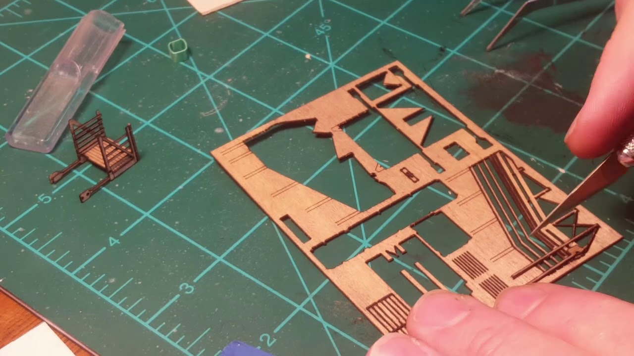 Dave's Trains Building a Stockyard Part 1