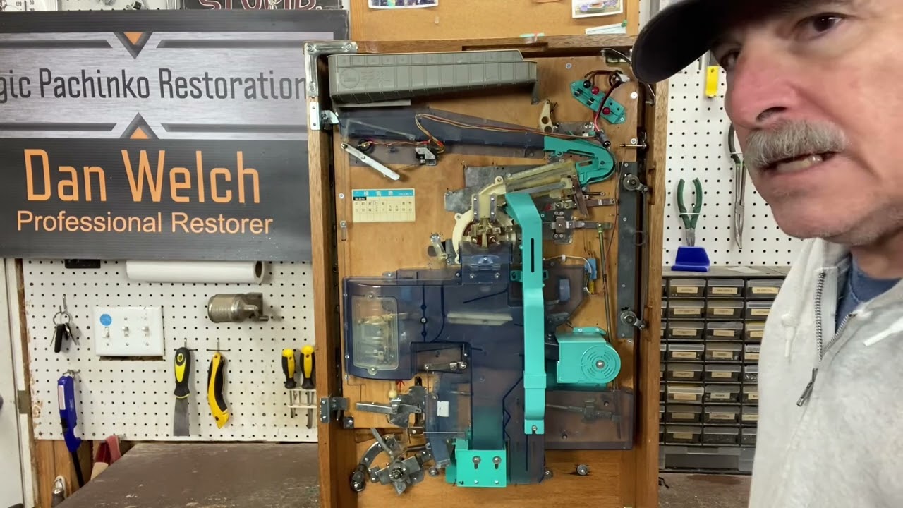 Heiwa Vintage Pachinko Machine fully restored