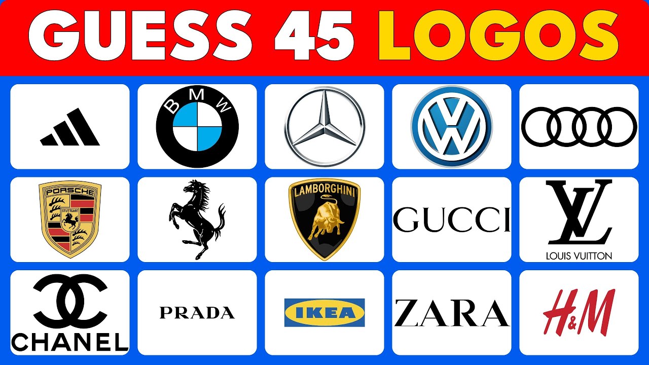 Can You Guess 45 Iconic European Brand Logos? Challenge Your Knowledge!
