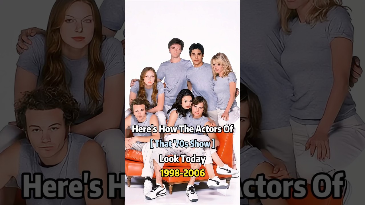 Here's the actors of That '70s Show look today.#celebrity #series #actorslife