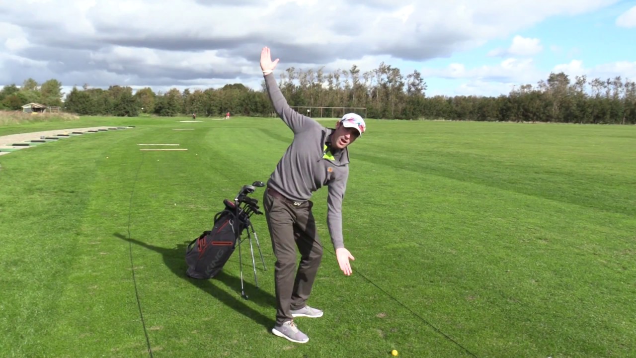 God holdning er forudsætning for en god golfsving!
