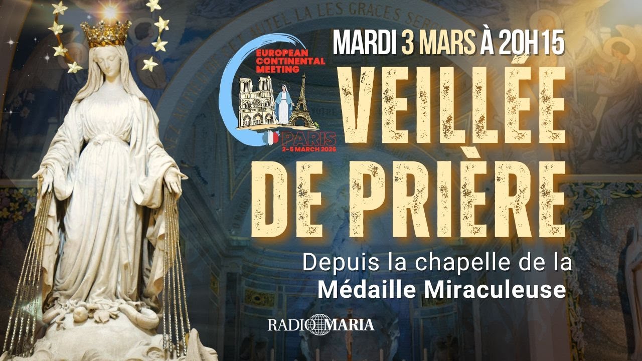 ✨⛪ Veillée Mariale en direct depuis la Chapelle de la Médaille Miraculeuse 🙏