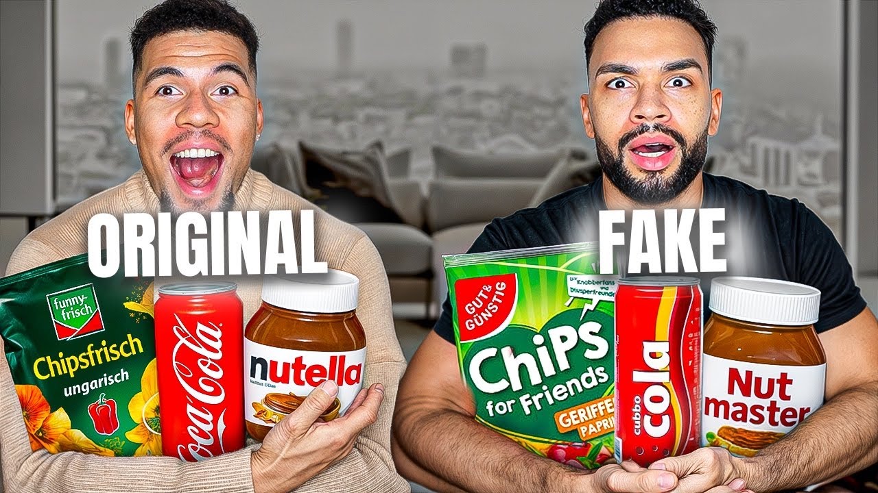 WIR TESTEN JEDEN FAKE SNACK !!! (SCHOCKIEREND)