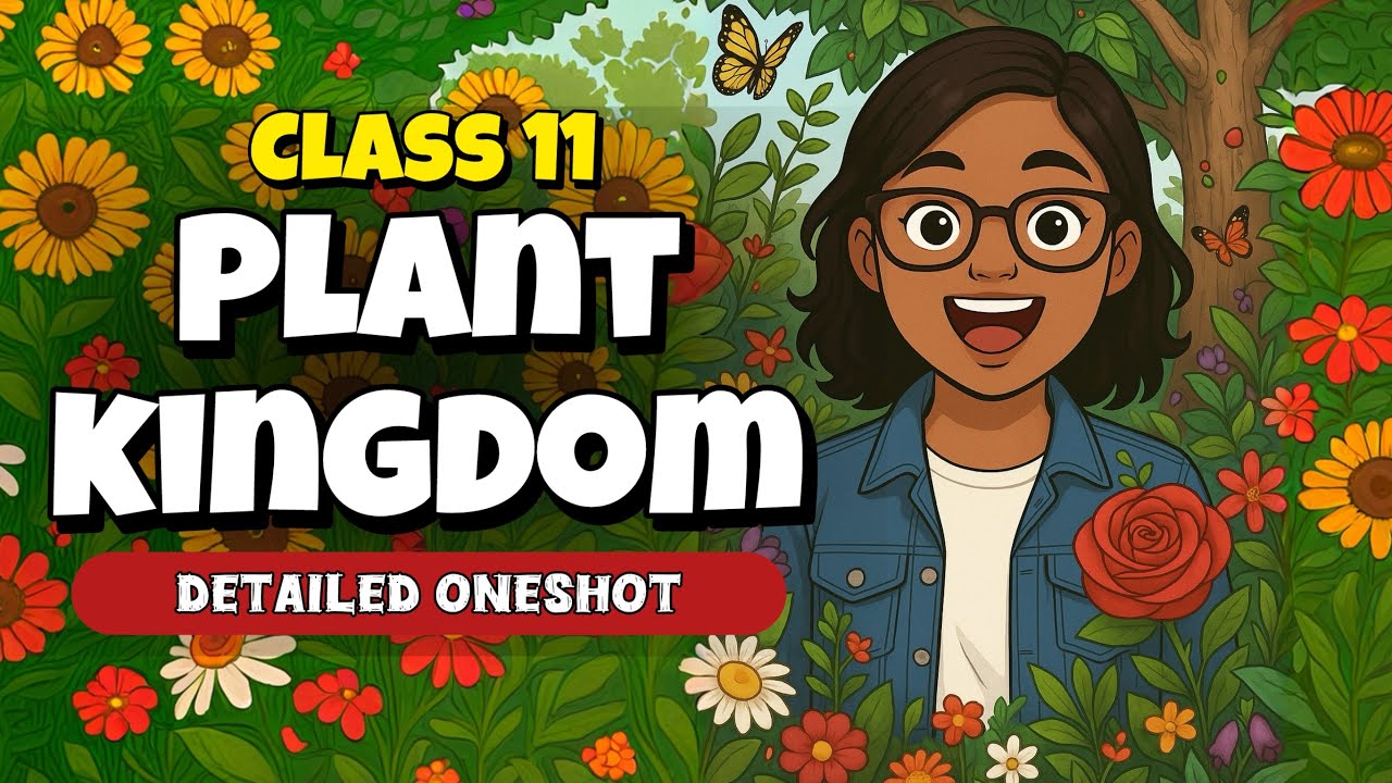Class 11 Plant Kingdom NCERT line by line Oneshot 🔥