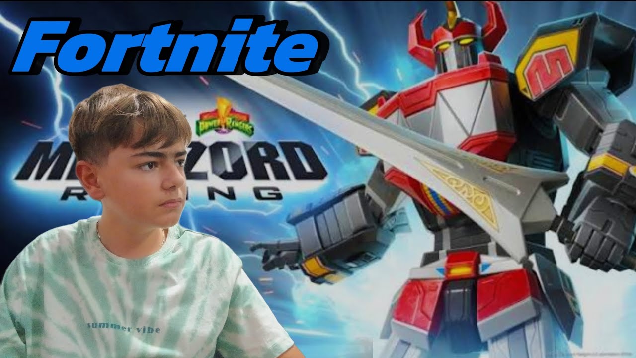 Igram Fortnite sa Fanom. Pokušavamo postati Mega Zord!