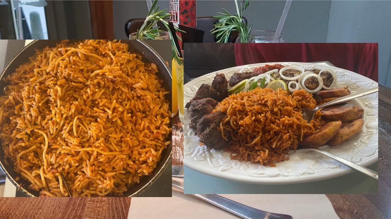 How to Make Rice & Spaghetti Jollof Recipe | Jollof Recipe