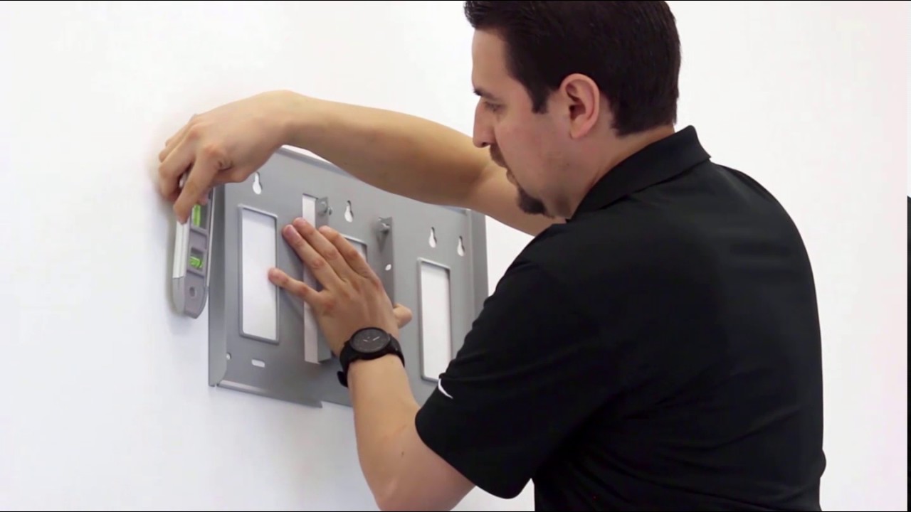 Установка системы крепления ActivBoard