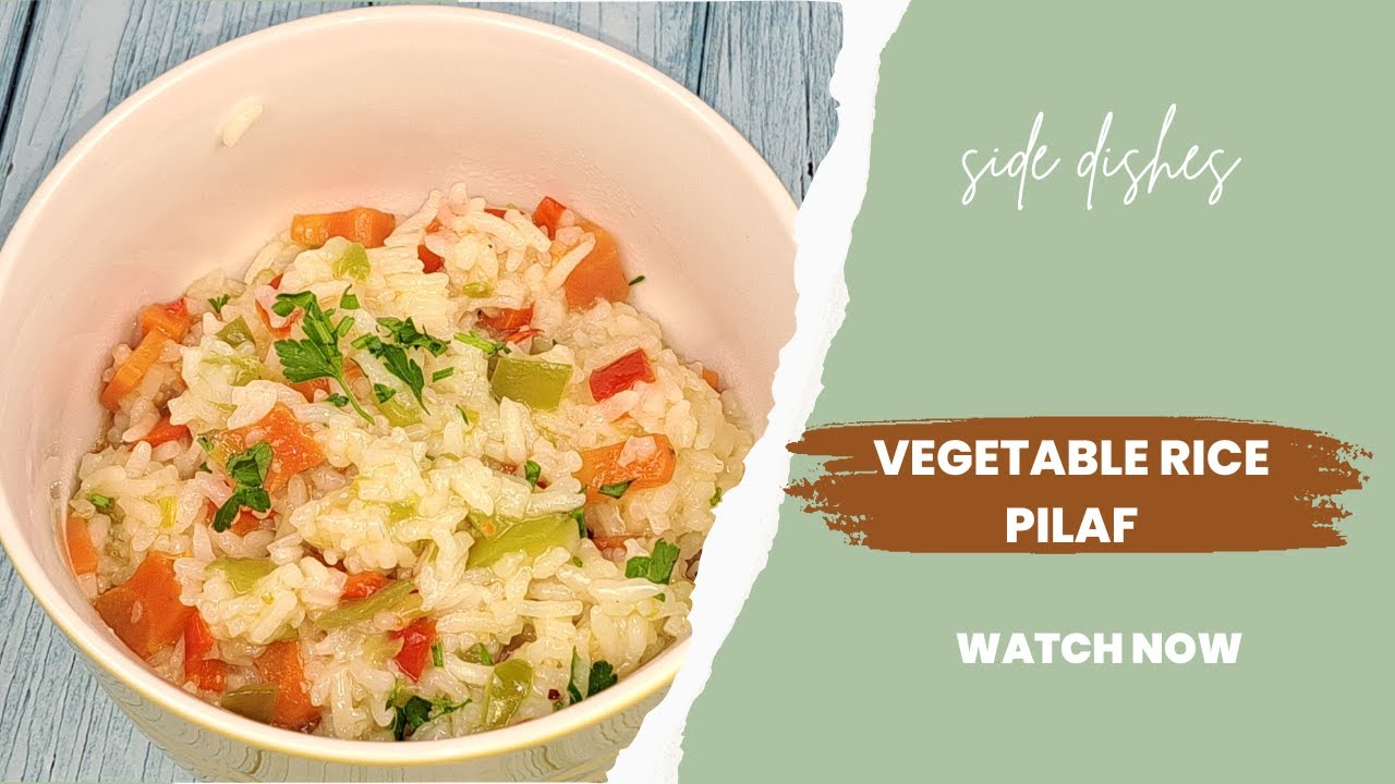 Delicious Vegetable Rice Pilaf Recipe Is A GAMECHANGER