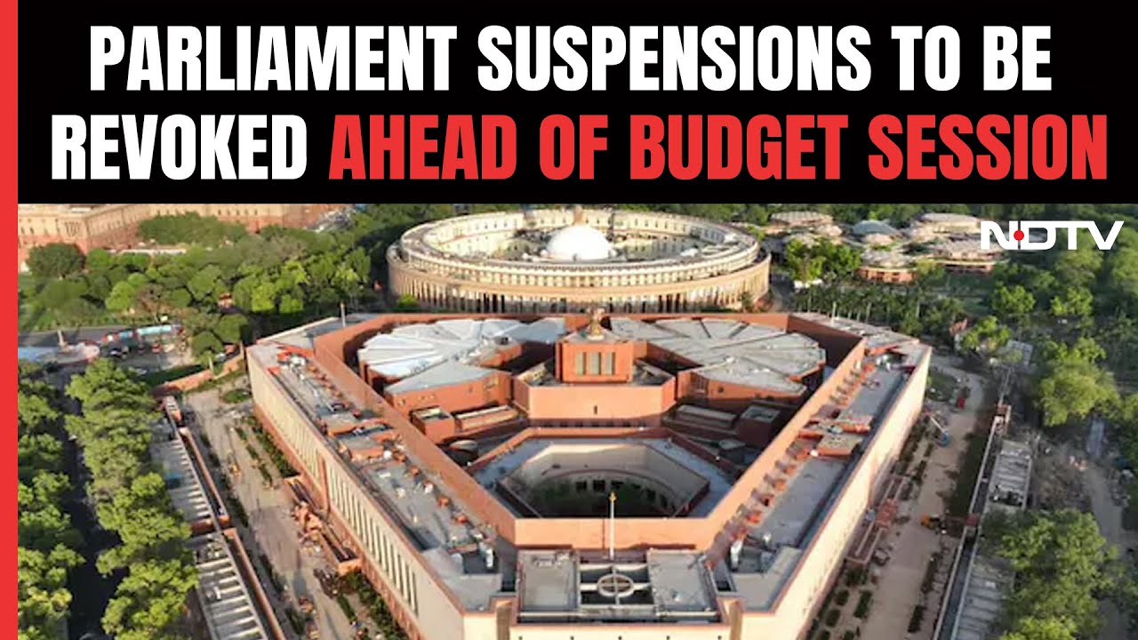 Parliament Budget Session 2024 | All Parliament Suspensions To Be Revoked Ahead Of Budget Session