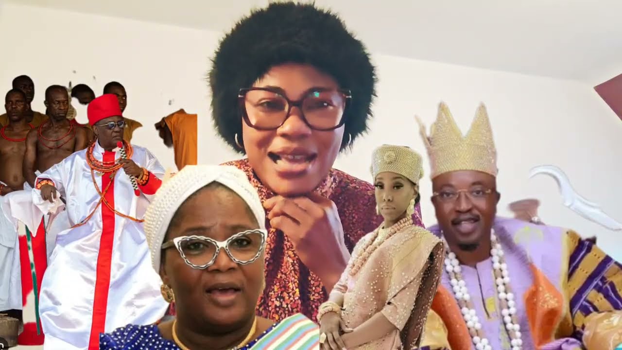 SADE TINUBU TIDA WAHALA SI EDO, OBA OF BENIN FARIGA OGUN DE /  OBA OLU'WO N SOOGUN, ASIRI TU OO