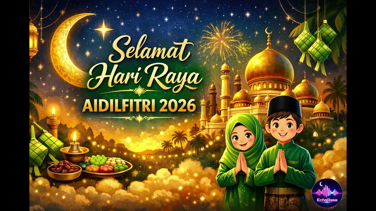 INDAH SUNGGUH SUASANA RAYA | Lagu Raya 2026