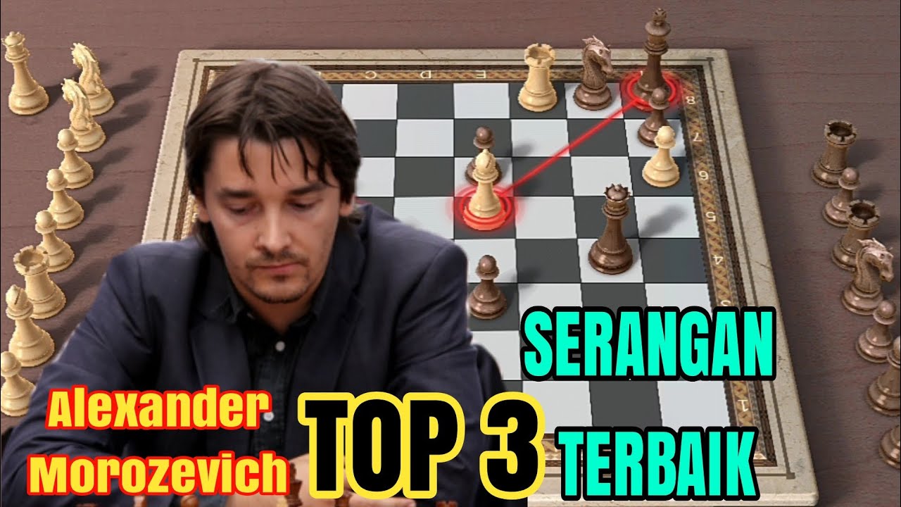 Serangan dan partai terbaik 👍 Alexander Morozevich