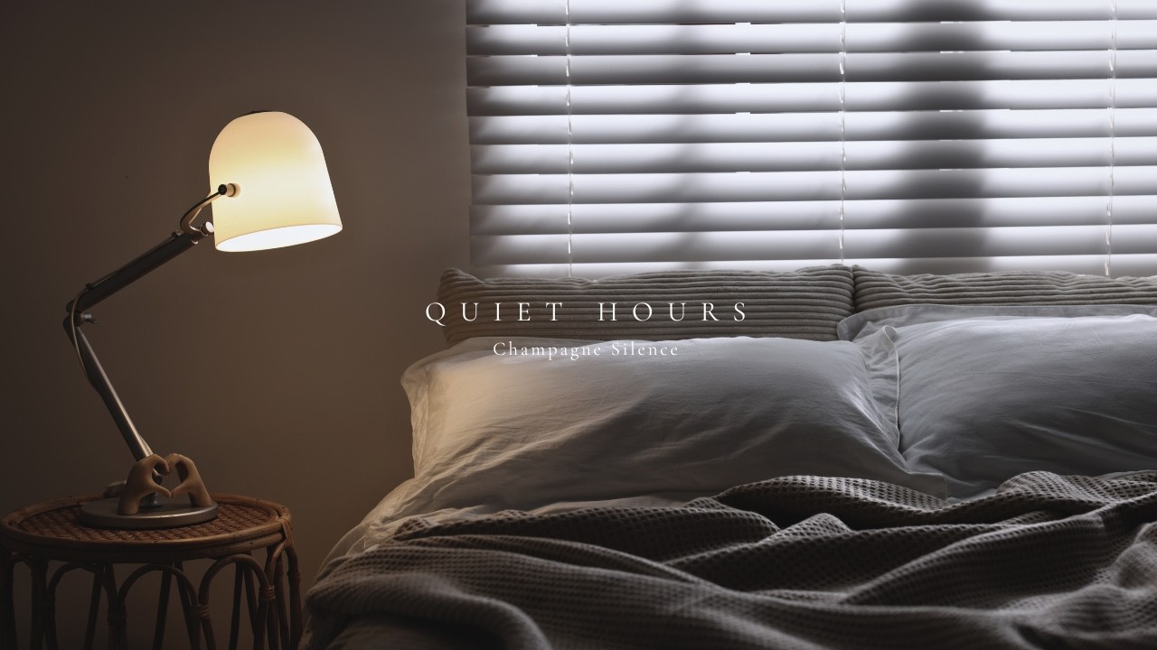 Quiet Hours — Champagne Silence | Vintage Late Night Jazz Session
