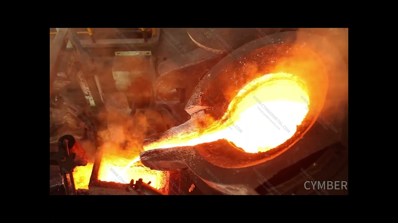 From Ore to 99.99% Pure Copper: Full-Scale High-Temperature Smelting Process#copper#metal #factory