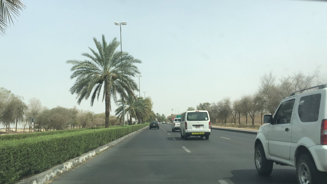 Zayed Bin Sultan St | شارع زايد بن سلطان -العين| Street view | Al Ain- UAE | 25-05-18 -Part-2