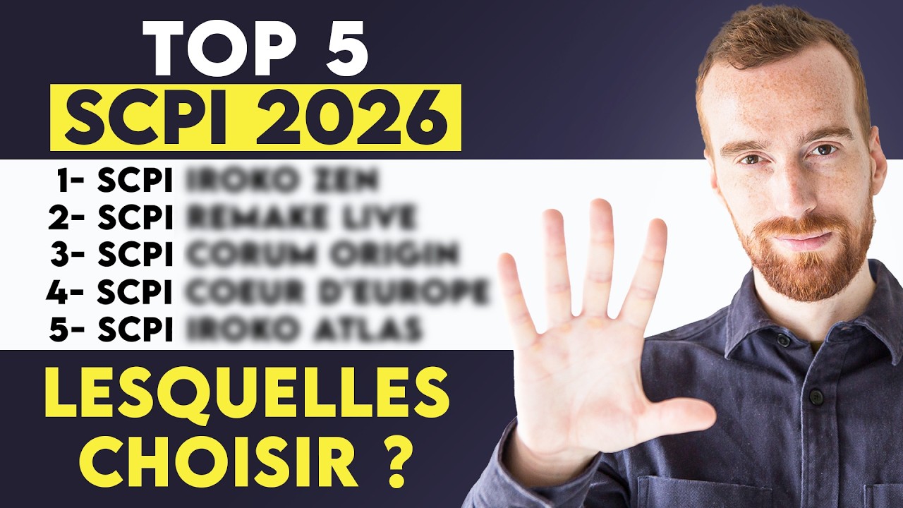 Top 5 SCPI pour 2026 !