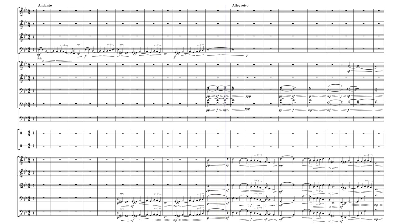 Op. 1, From Chorale