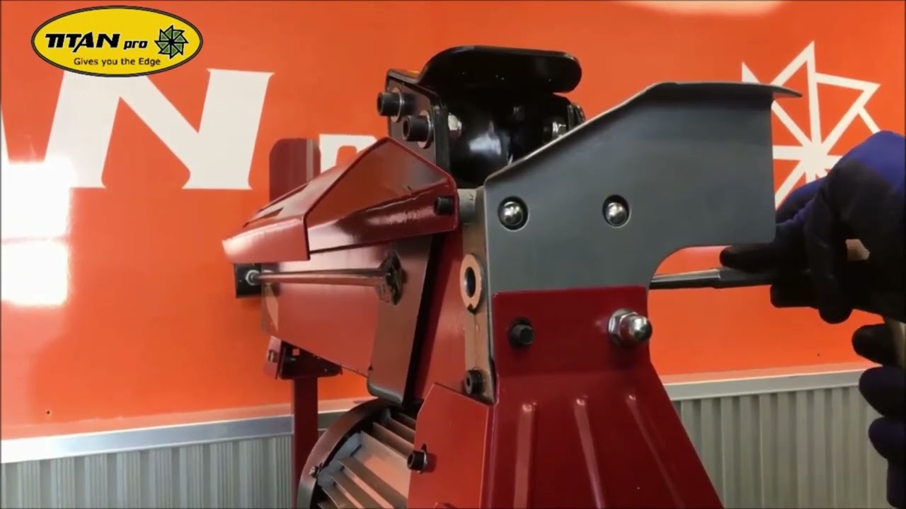 Electric Log Splitter Hydraulic Piston Change - How-To from Titan Pro