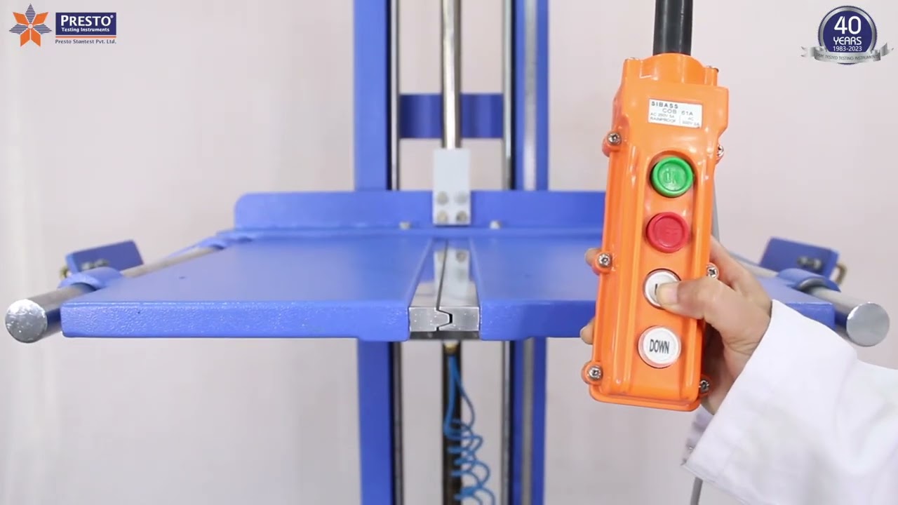 Presto Drop Test Machine For Accurate Box Drop Testing Measurements | Presto Group