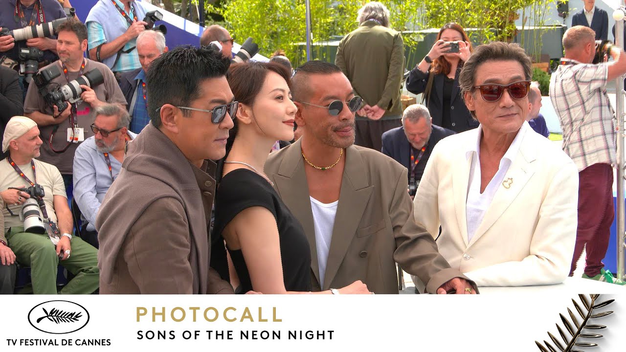 SONS OF THE NEON NIGHT - Photocall - VO - Cannes 2025