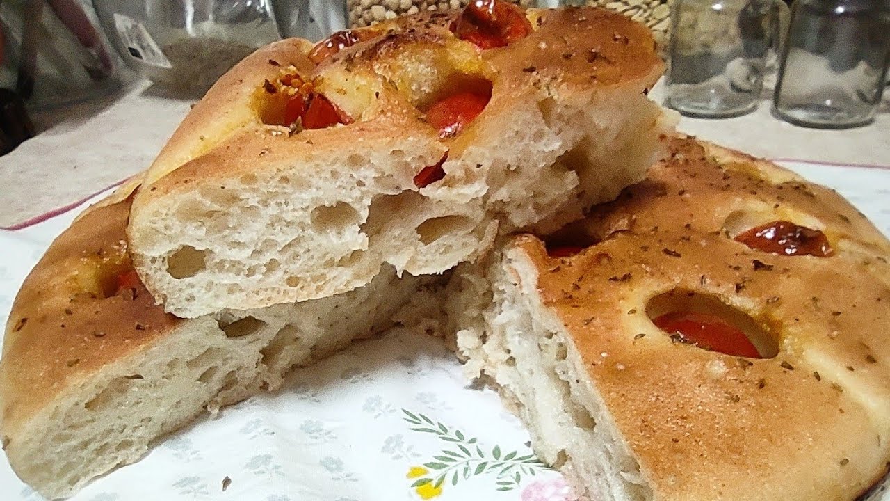 Focaccia Barese soffice e senza glutine