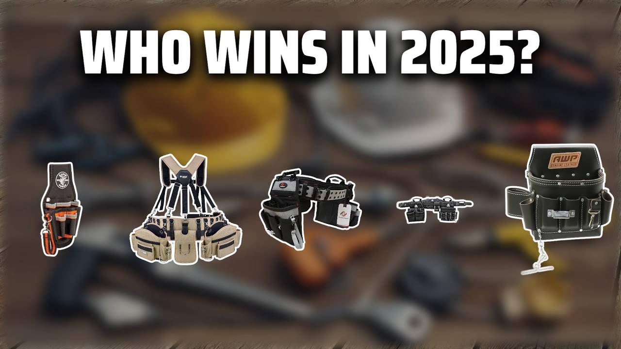 The Top 5 Best Electrician Tool Belt in 2025 - Must Watch Before Buying!