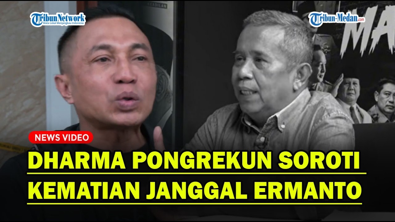DHARMA PONGREKUN Soroti Kematian Janggal Ermanto usai Bongkar Korupsi di Pelabuhan❗