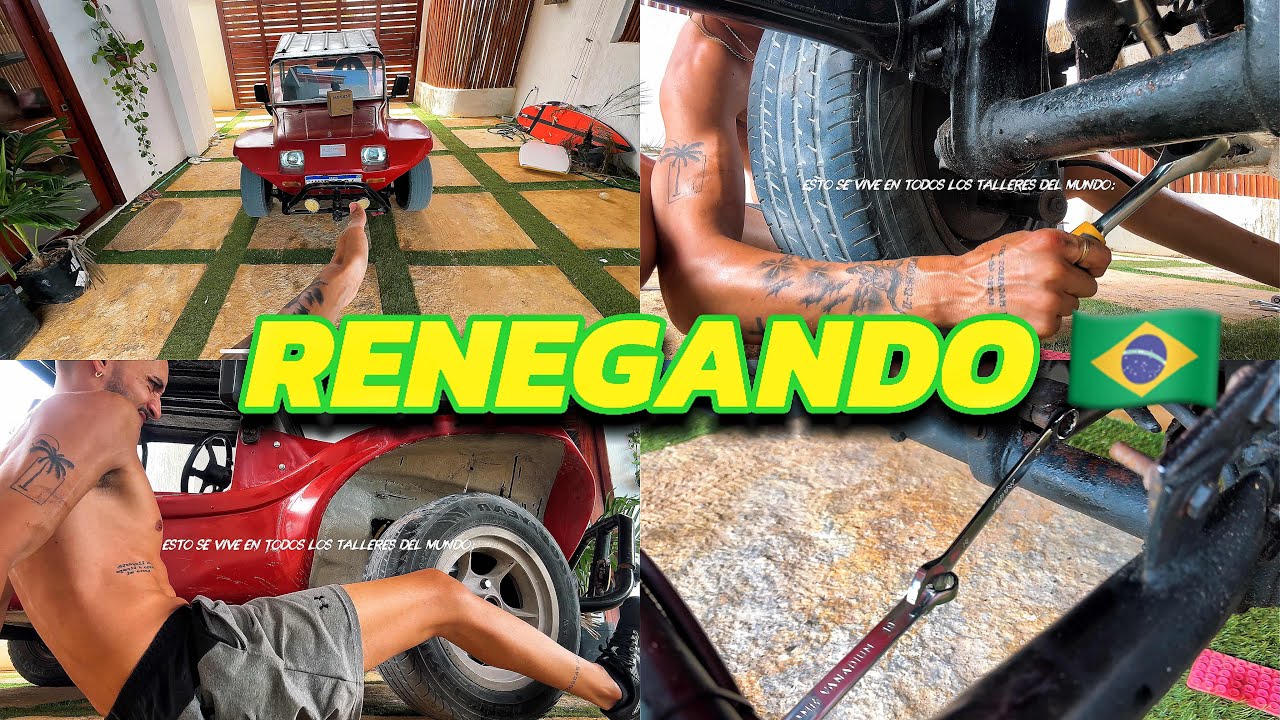 MECÁNICA de la VIEJA ESCUELA en el BUGGY 🔥🇧🇷