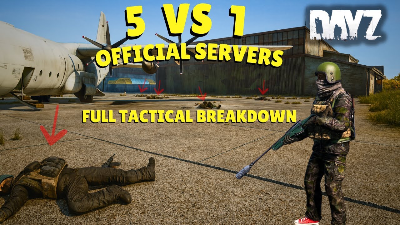 SNIPER MASTERCLASS! - I took on a 5 Man Team at NWAF! DayZ