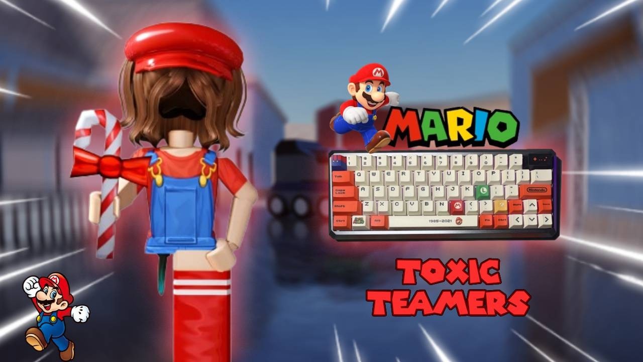 MARIO BEATS TOXIC TEAMERS + KEYBOARD ASMR