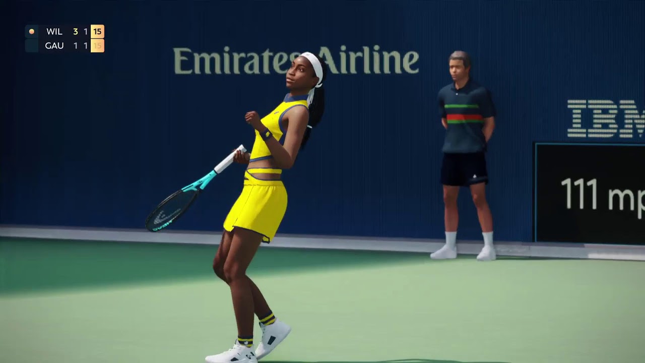 TopSpin2k25 Serena Williams Vs Coco Gauff - US Open