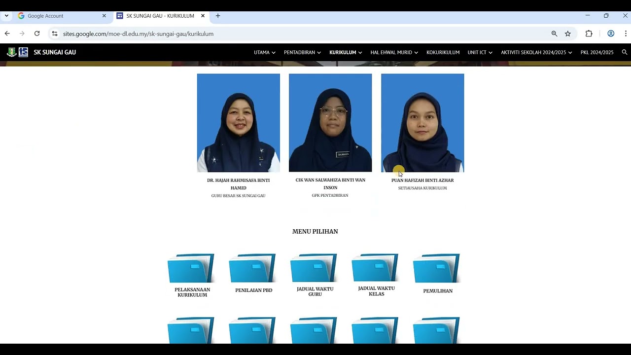 Panduan Google Site Sekolah