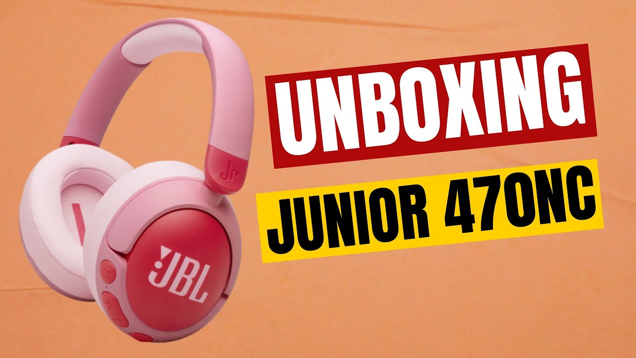 Fones de Ouvido JBL Junior 470NC | Unboxing