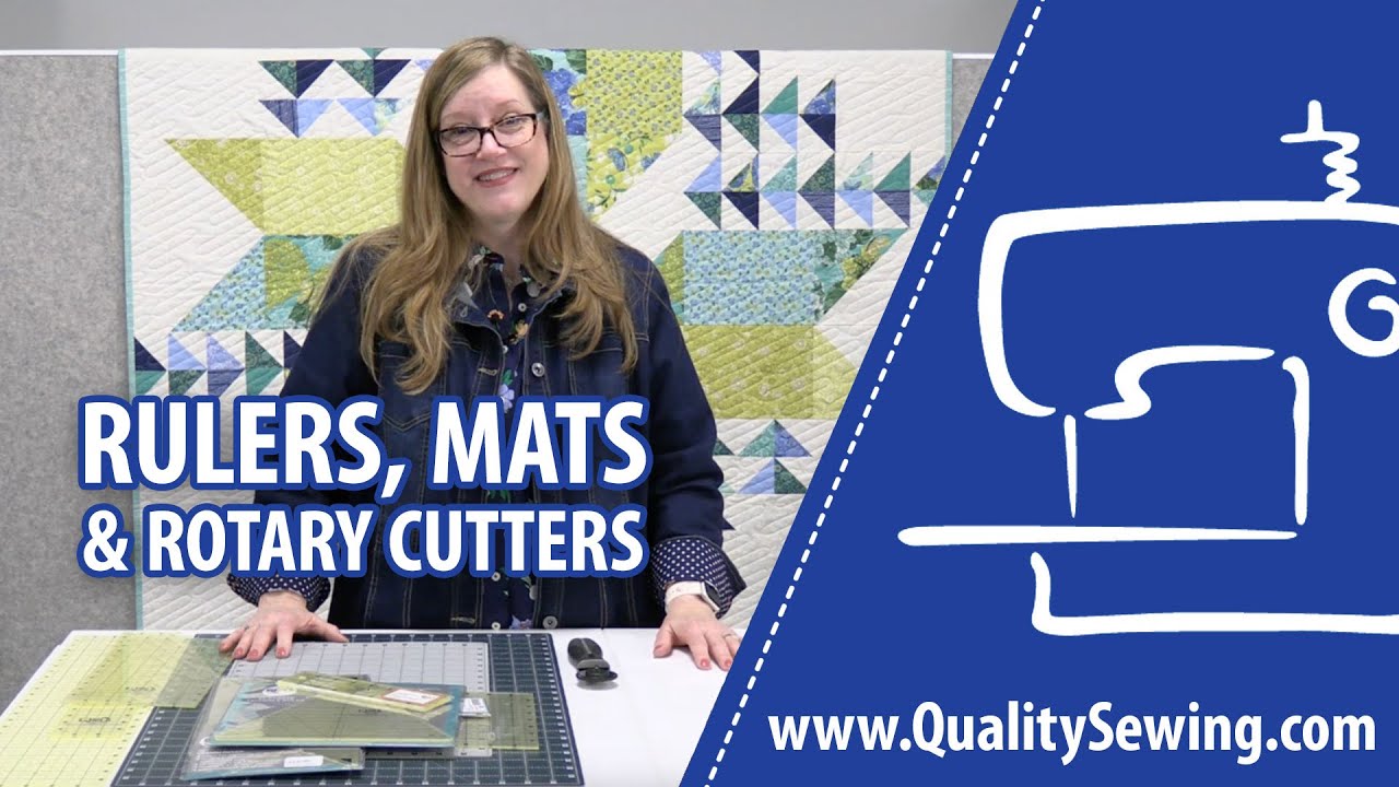 Sewing Mats, Rulers, & Rotary Cutters: Features & Demo