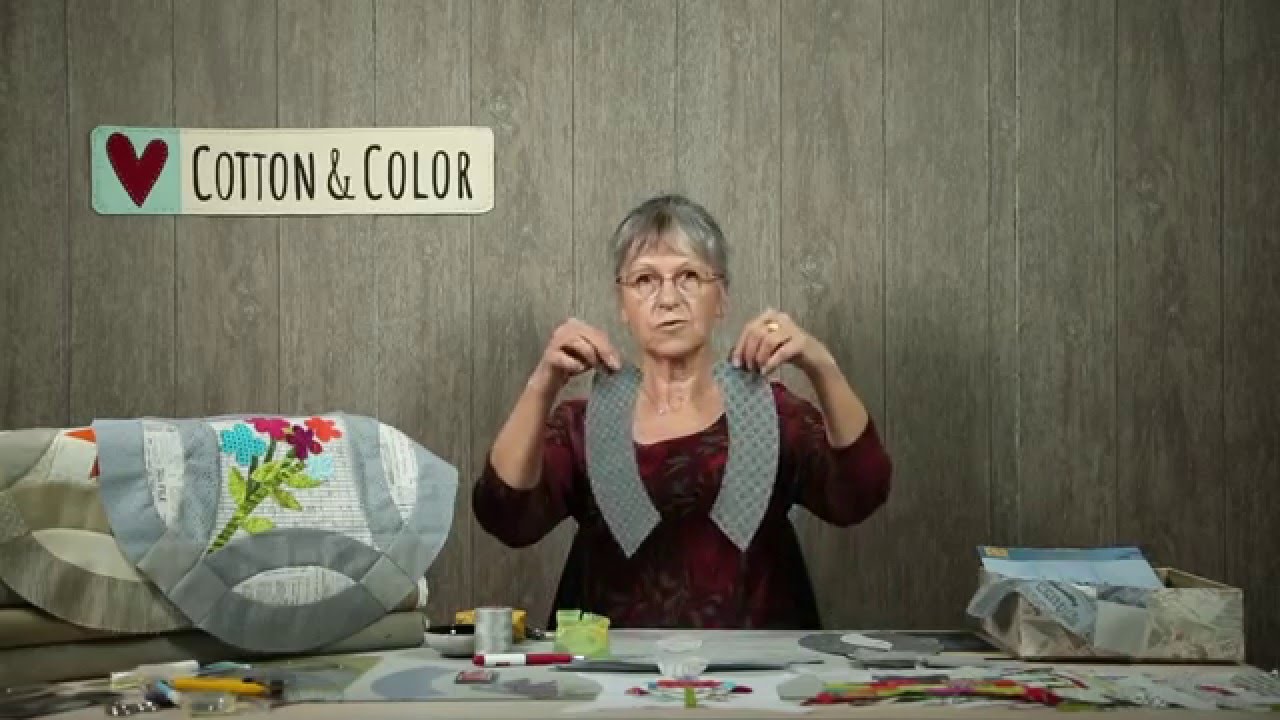 How to make a Double Wedding Ring Quilt by Hand (English)