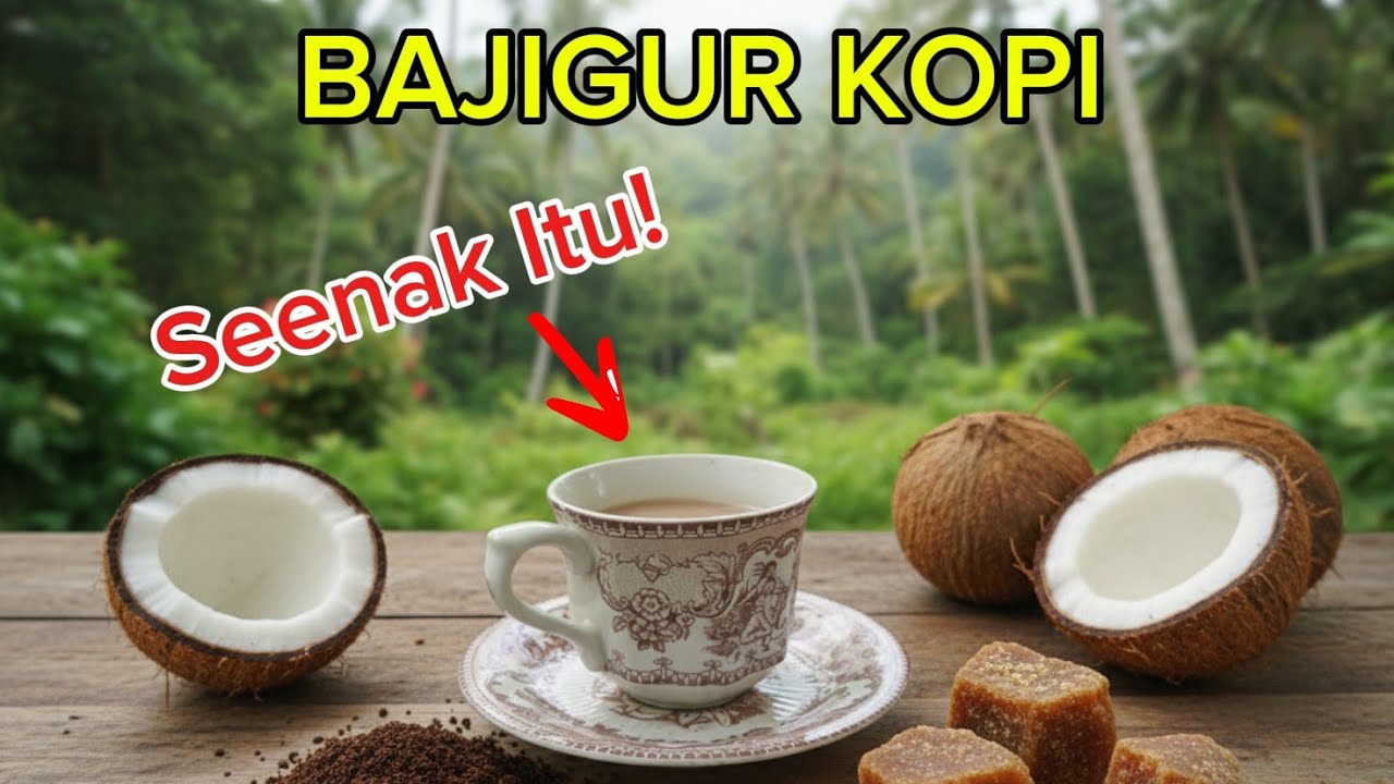 Coconut Milk Coffe Alias Bajigur Begini Cara Buatnya Biar Rasanya Otentik