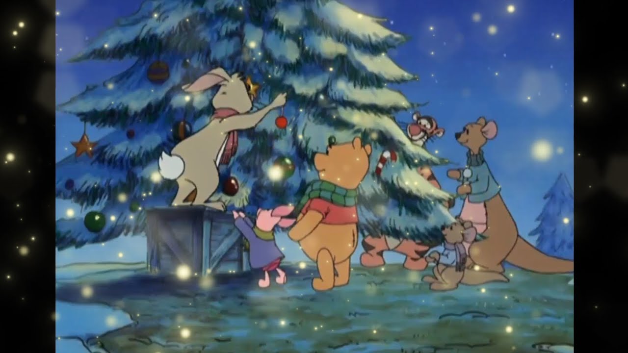Winnie l'Ourson et ses amis, autour du sapin 🎄Extrait du dvd 