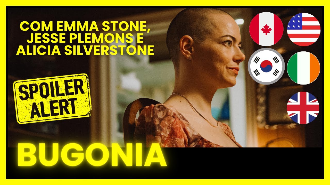 BUGONIA 🎬Atuações excelentes, roteiro genial e surpreendente. ( Com Spoilers)