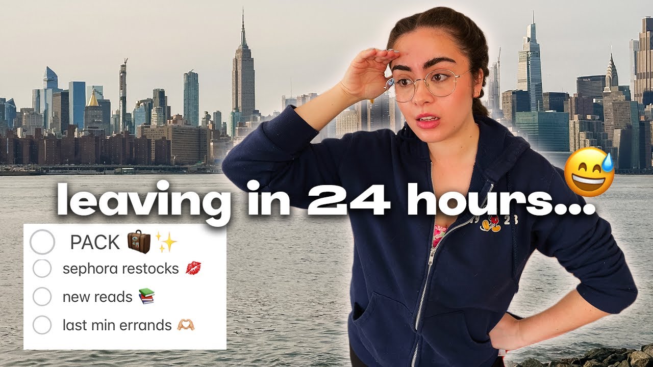travel prep vlog! | last min errands + packing for 5 week trip 🧳