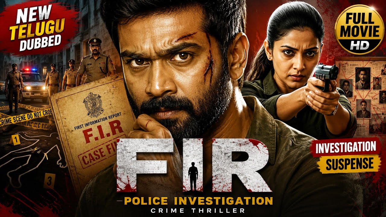 Police Investigation FIR Full Movie | Telugu Dubbed South Crime Thriller | HD