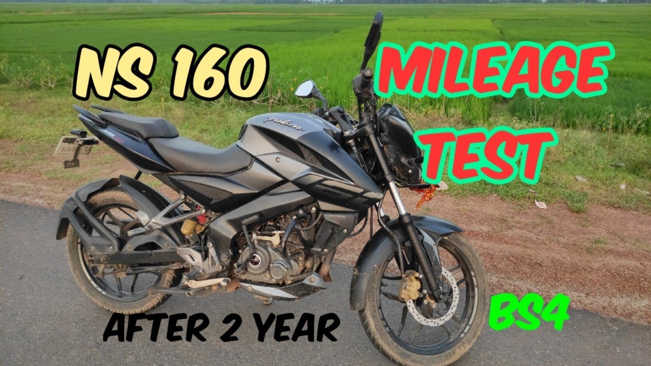 Ns 160 mileage test after 2 year