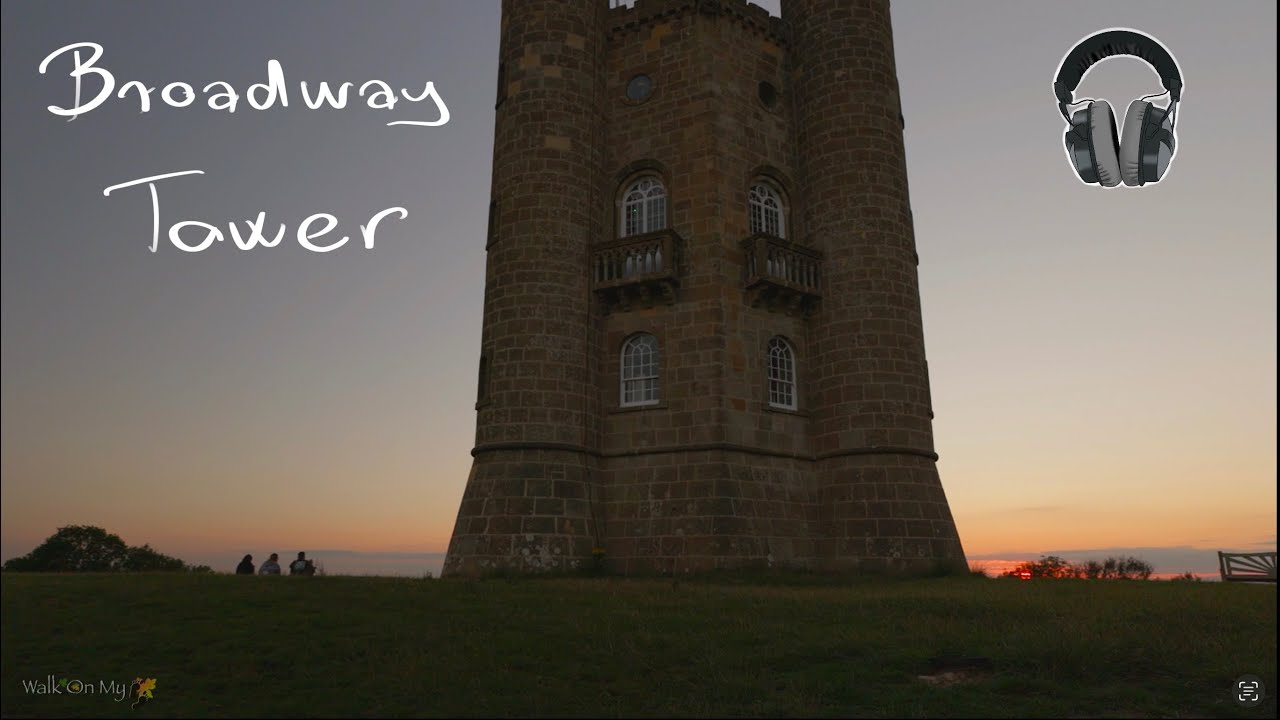 Cotswolds Broadway Tower Walk Ambient Binaural Audio 4k