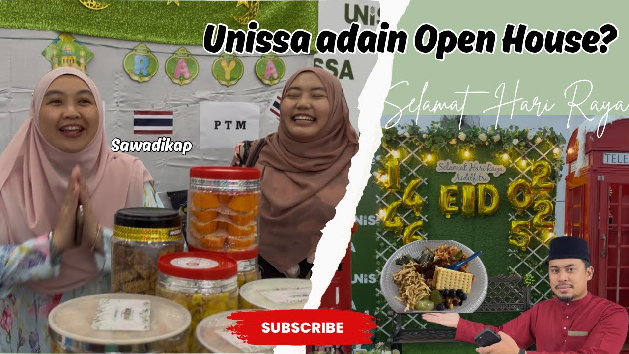UNISSA OPEN HOUSE❓GILAAA RAME BANGET‼️