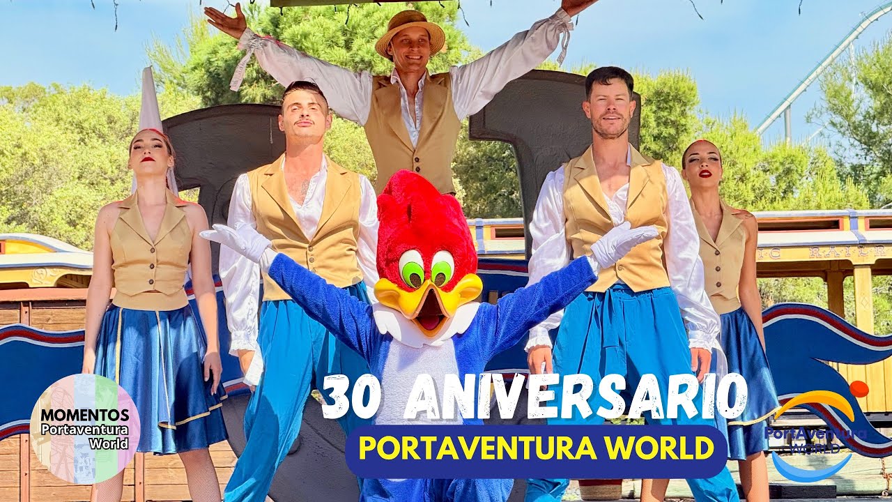 Show de calle 30 Aniversario 🎂Portaventura World [4k] 2025 Vive el 30 a través de la música!