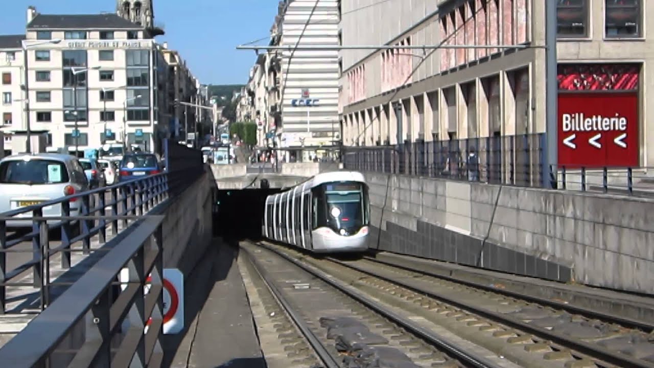 [Rouen] Citadis 402 - Théâtre des Arts (Métro)
