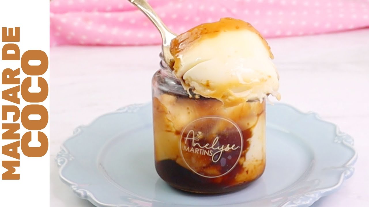 MANJAR DE COCO NO POTINHO - FÁCIL DE FAZER E SUPER CREMOSO | Delicioso e econômico!