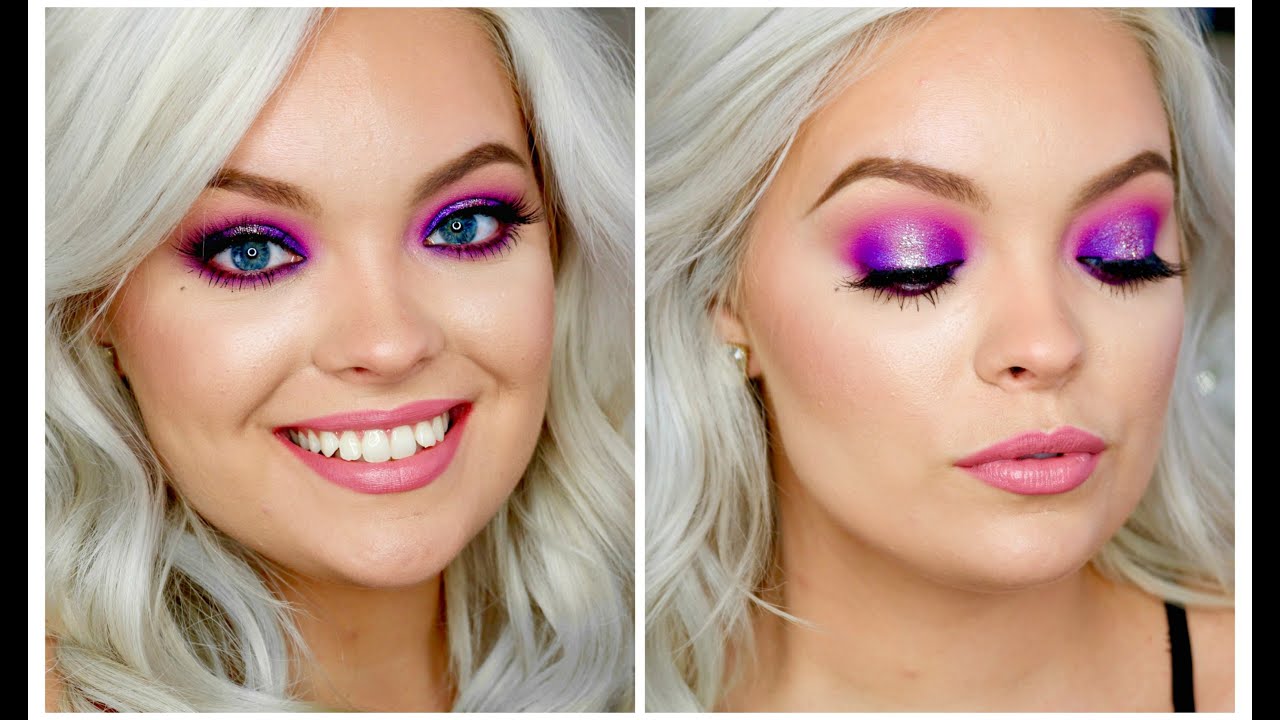 Summer Purple Smokey Eyes | Brianna Fox