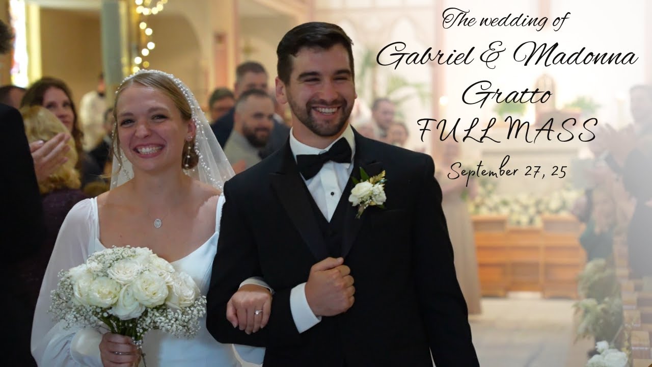Gabe and Madonna Wedding Full Mass